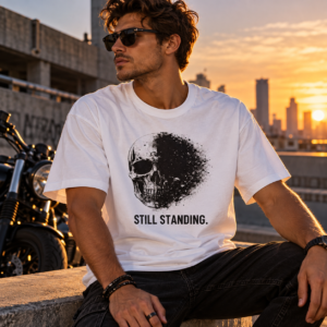 STILL STANDING. / SKULL_FRACTURE_4_5000x5000 - T-shirt oversize