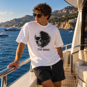STAY AWAKE. / SKULL_FRACTURE_4_5000x5000 - T-shirt oversize