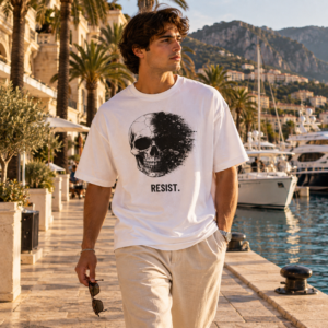 RESIST. / SKULL_FRACTURE_4_5000x5000 - T-shirt oversize
