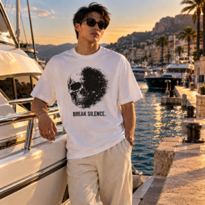 BREAK SILENCE. / SKULL_FRACTURE_4_5000x5000 - T-shirt oversize