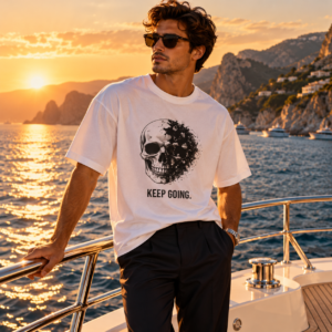 KEEP GOING. / SKULL_FRACTURE_3_5000x5000 (1) - T-shirt oversize