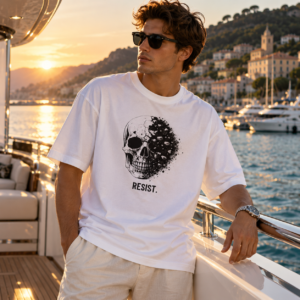 RESIST. / SKULL_FRACTURE_3_5000x5000 (1) - T-shirt oversize