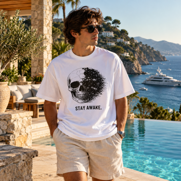 STAY AWAKE. / SKULL_FRACTURE_2_5000x5000 (1) – T-shirt oversize