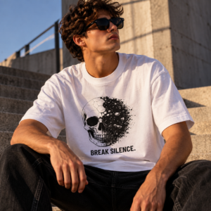 BREAK SILENCE. / SKULL_FRACTURE_2_5000x5000 (1) - T-shirt oversize