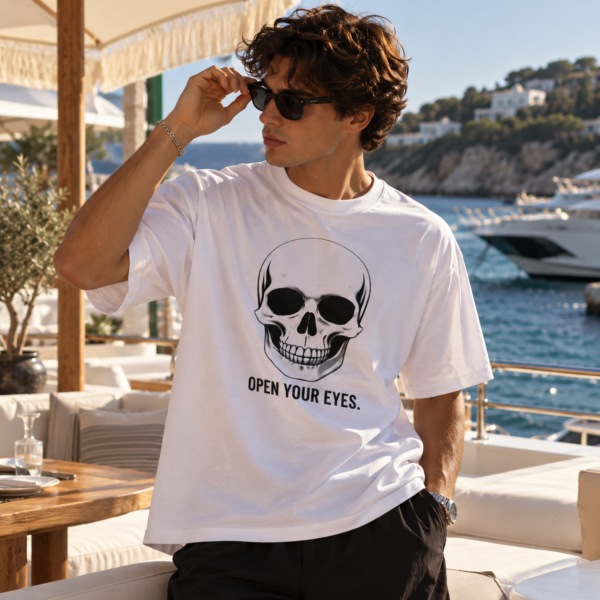 OPEN YOUR EYES. / SKULL_FRACTURE_1_5000x5000 (1) – T-shirt oversize