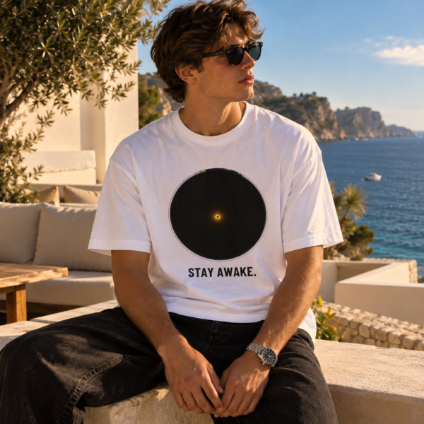STAY AWAKE. / PZ_STEP6_5000x5000 – T-shirt oversize