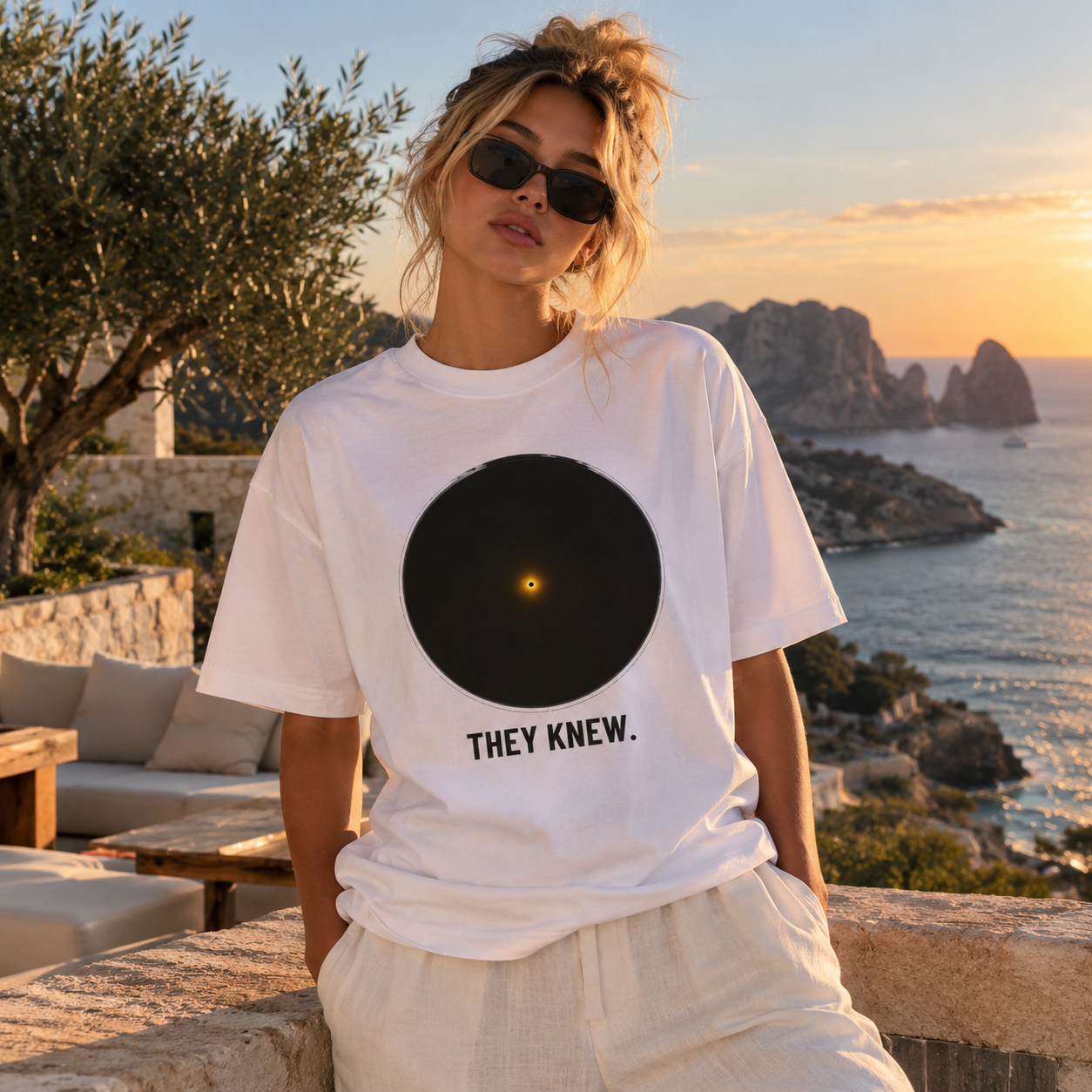 THEY KNEW. / PZ_STEP6_5000x5000 - T-shirt oversize
