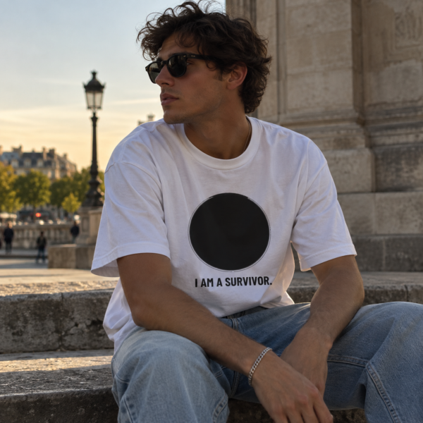 I AM A SURVIVOR. / PZ_STEP5_5000x5000 (1) – T-shirt oversize