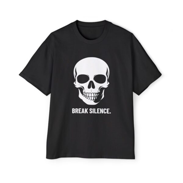 BREAK SILENCE. / SKULL_LVL1_5000x5000 – T-shirt oversize