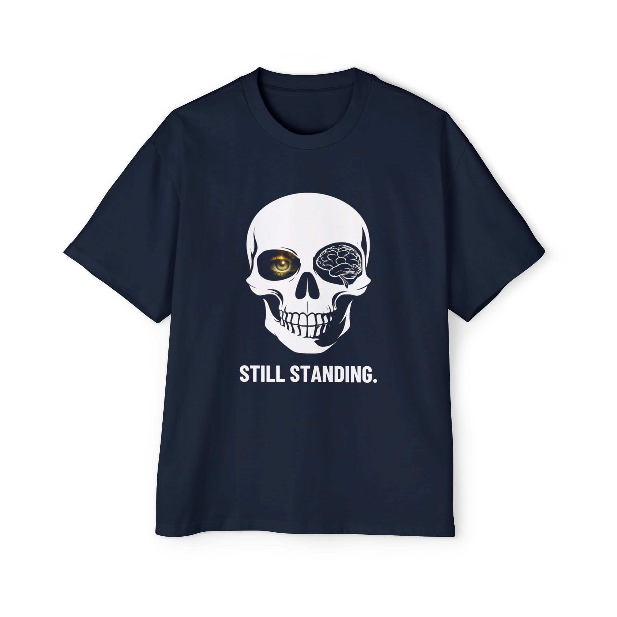 STILL STANDING. / SKULL_LVL2_5000x5000 - T-shirt oversize - Image 9