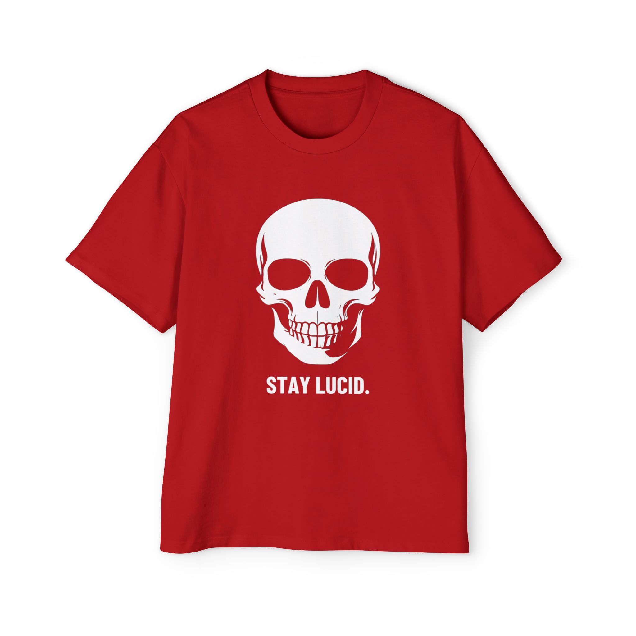 STAY LUCID. / SKULL_LVL1_5000x5000 - T-shirt oversize - Image 5