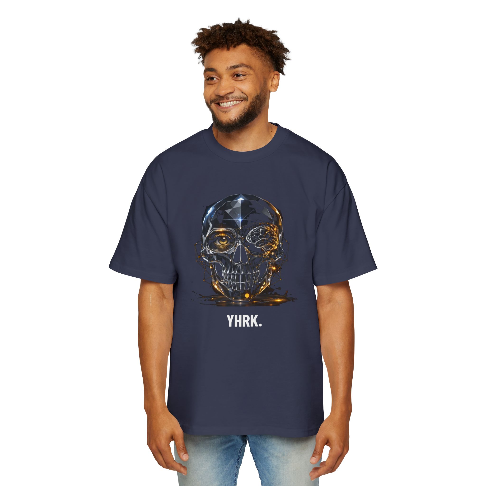YHRK. / SKULL_LVL5_5000x5000mod - T-shirt oversize - Image 15