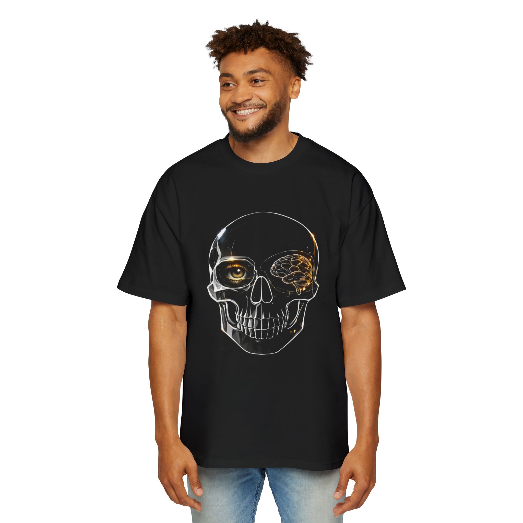 SKULL_LVL3_5000x5000 - T-shirt oversize - Image 3