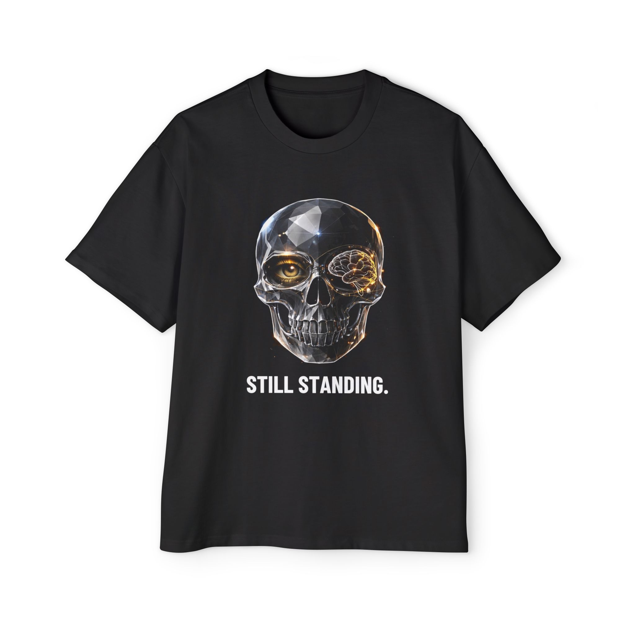 STILL STANDING. / SKULL_LVL4_5000x5000 - T-shirt oversize