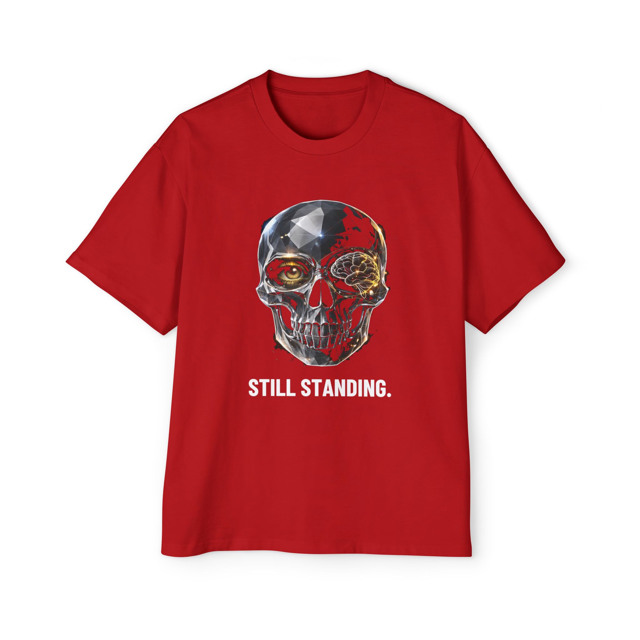 STILL STANDING. / SKULL_LVL4_5000x5000 - T-shirt oversize - Image 5