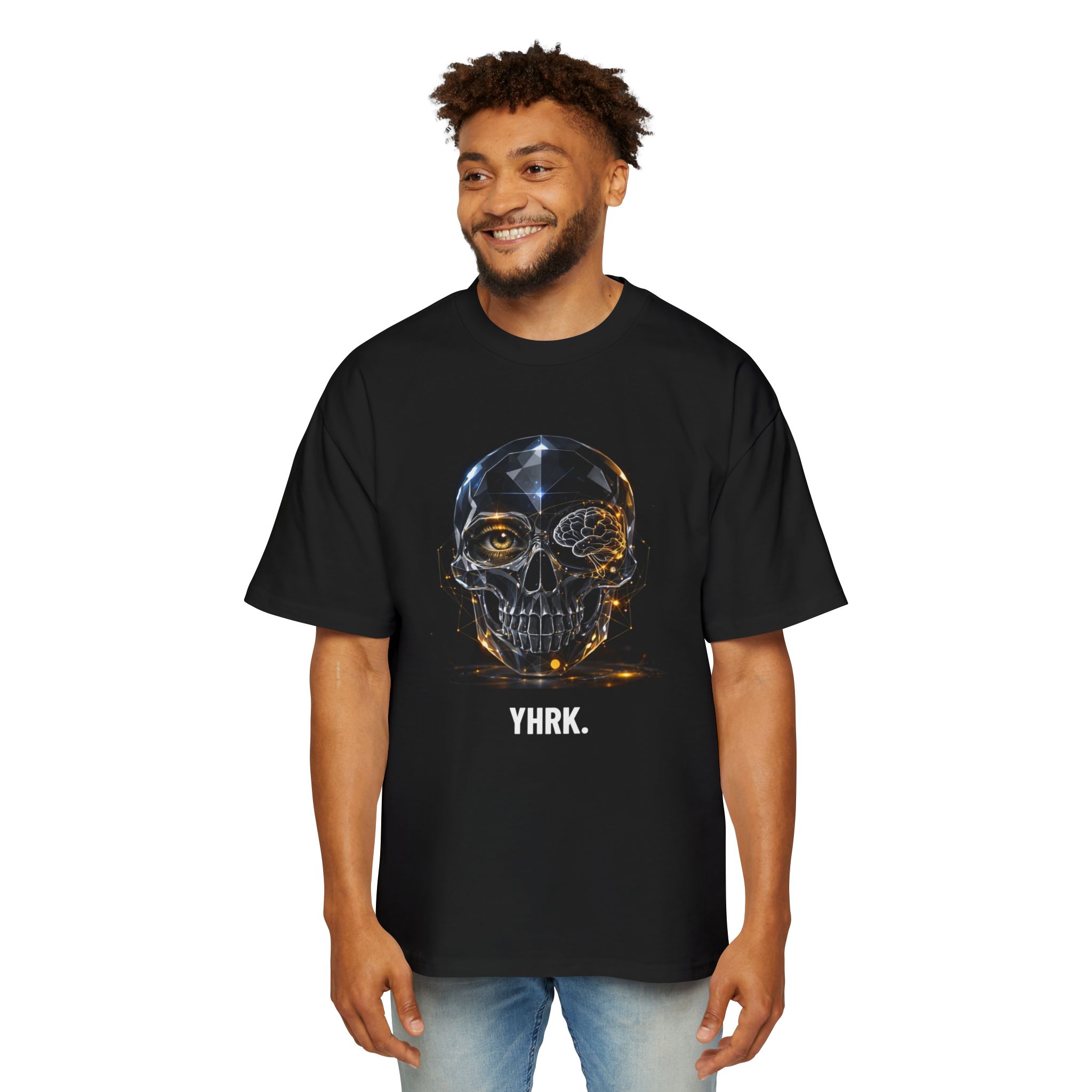 YHRK. / SKULL_LVL5_5000x5000mod - T-shirt oversize - Image 3
