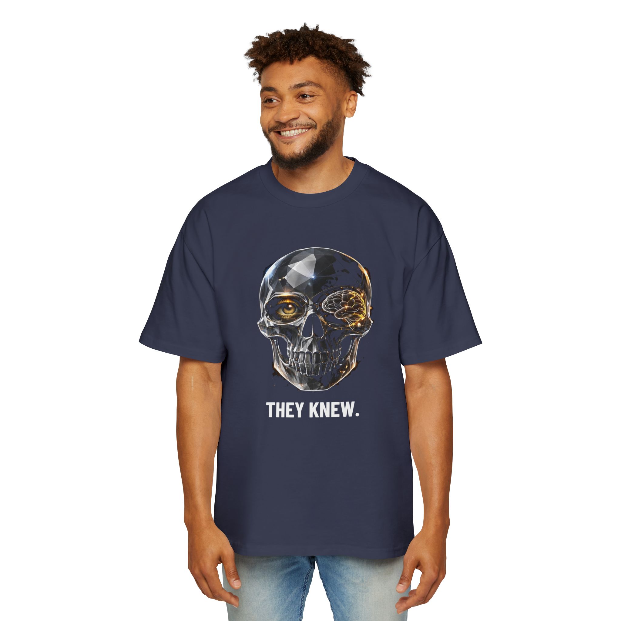 THEY KNEW. / SKULL_LVL4_5000x5000 - T-shirt oversize - Image 15
