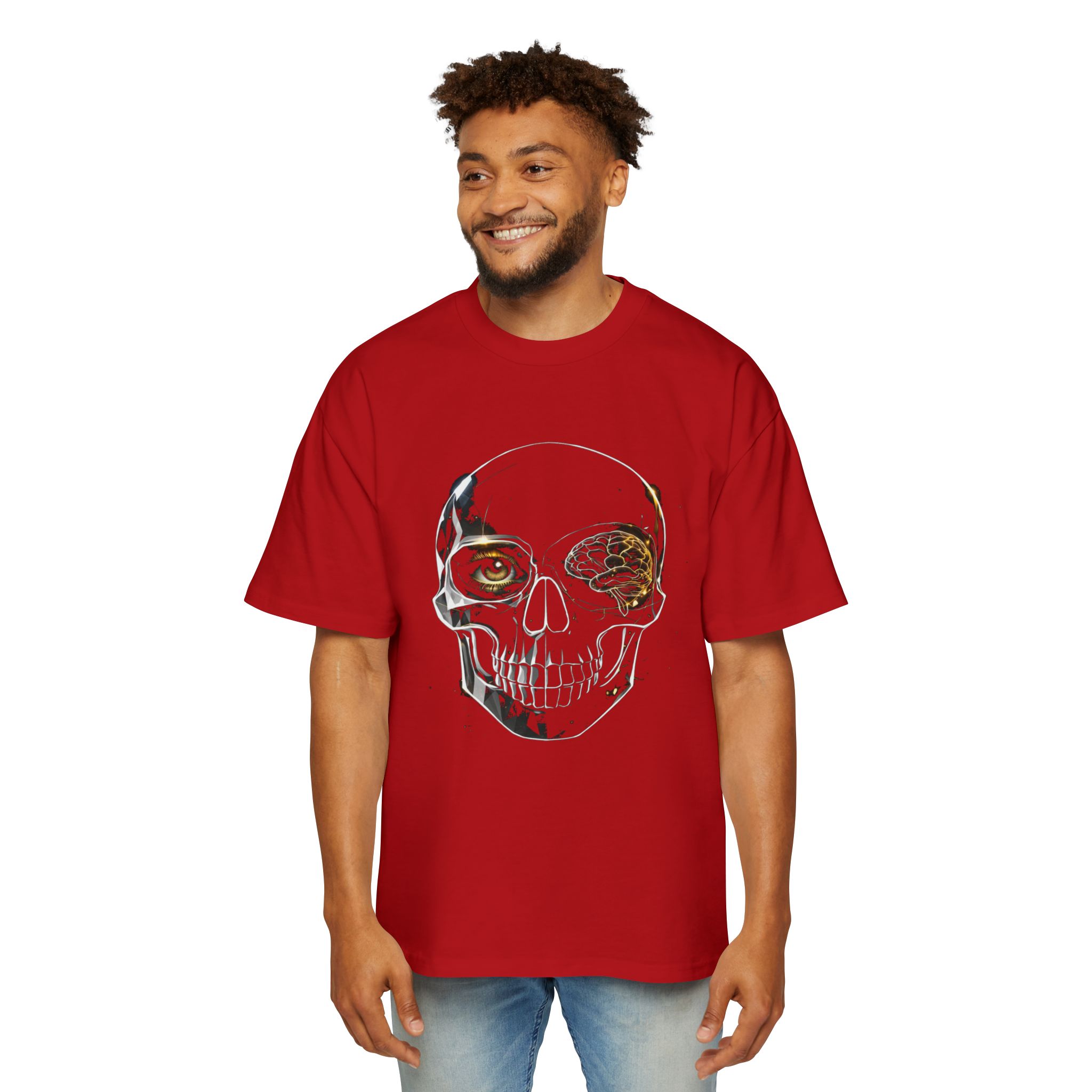 SKULL_LVL3_5000x5000 - T-shirt oversize - Image 7