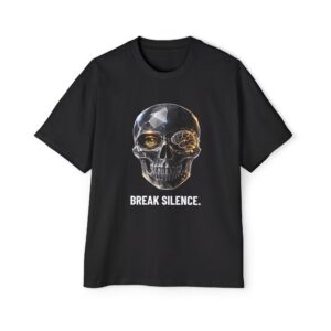 BREAK SILENCE. / SKULL_LVL4_5000x5000 - T-shirt oversize