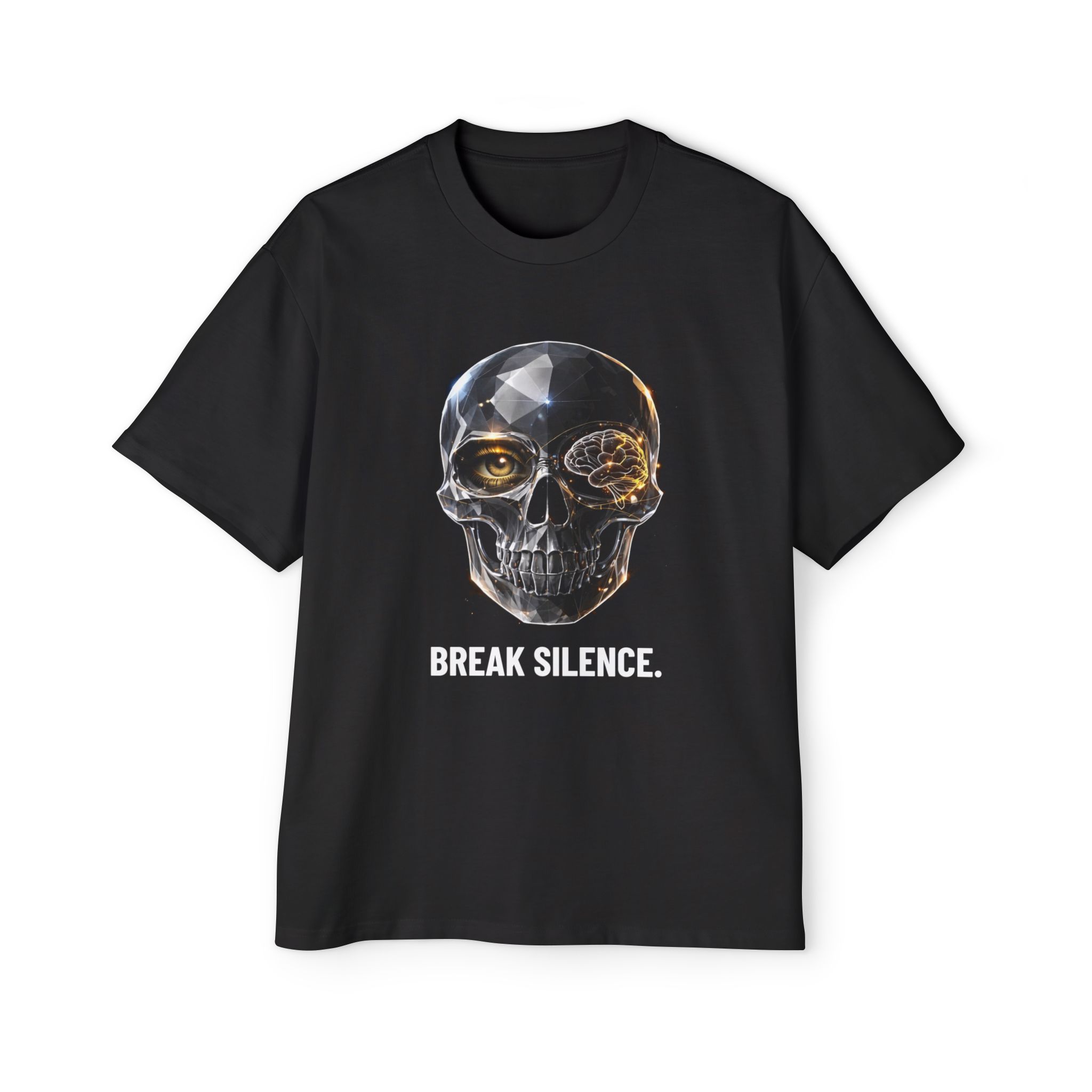BREAK SILENCE. / SKULL_LVL4_5000x5000 - T-shirt oversize