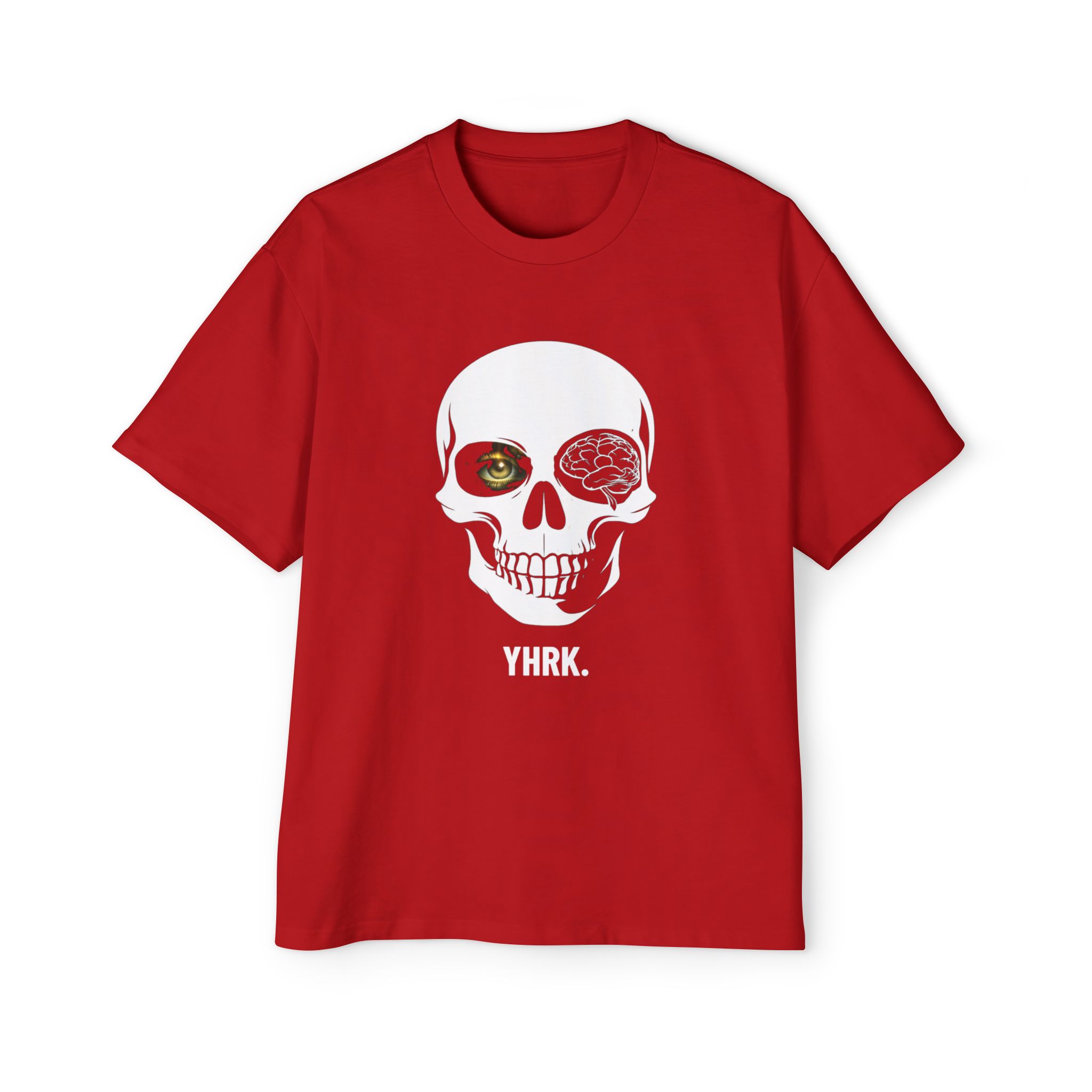 YHRK. / SKULL_LVL2_5000x5000 - T-shirt oversize - Image 5