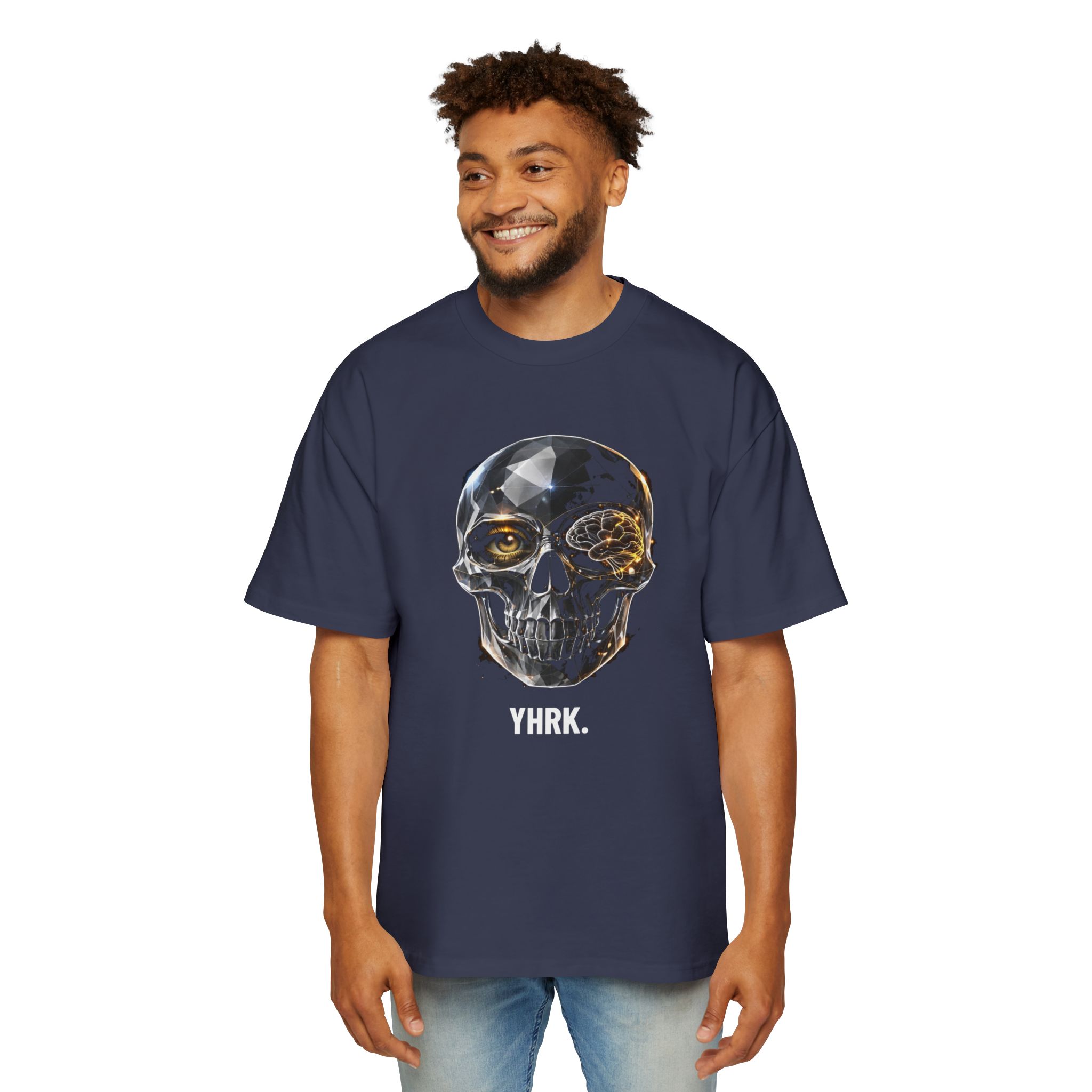 YHRK. / SKULL_LVL4_5000x5000 - T-shirt oversize - Image 15