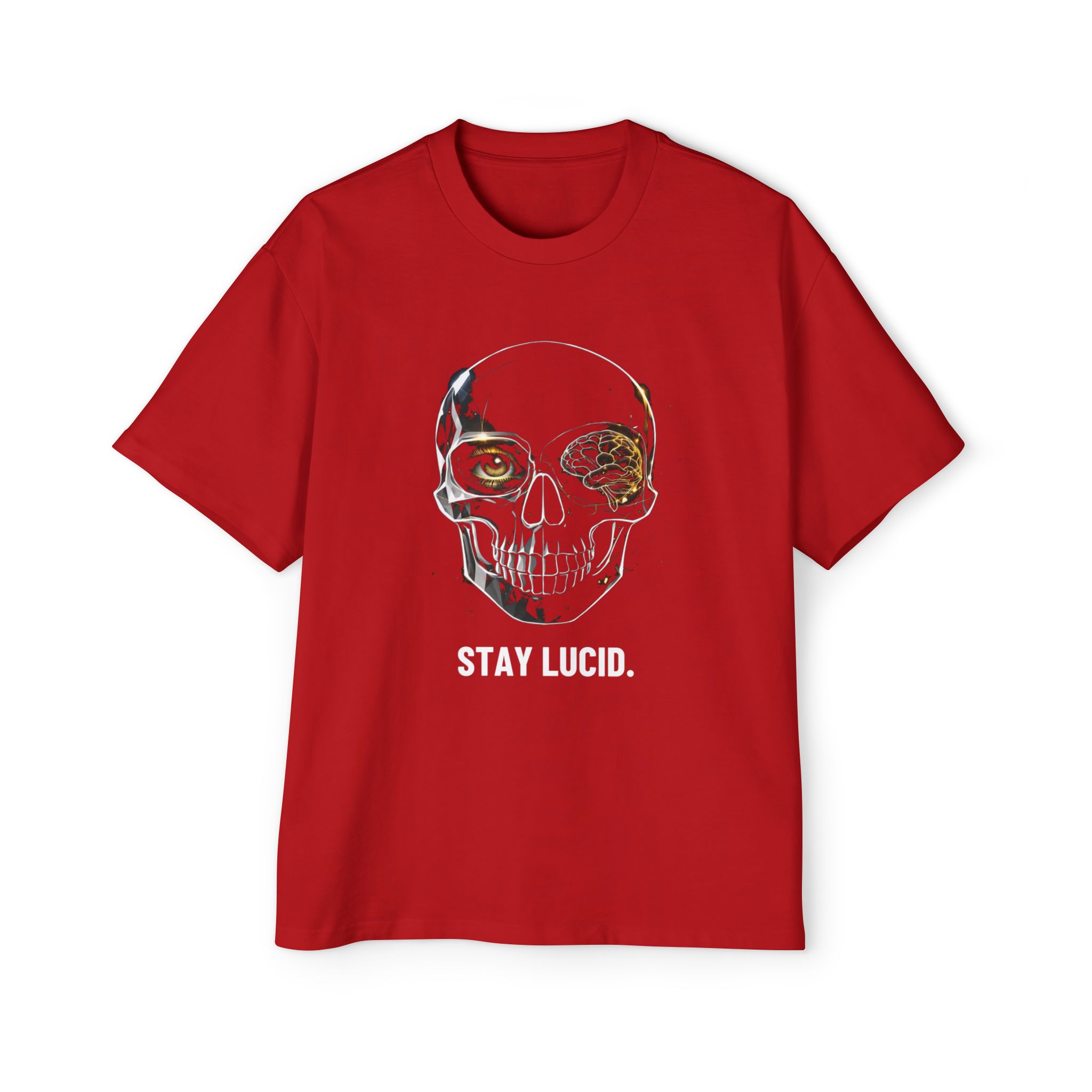 STAY LUCID. / SKULL_LVL3_5000x5000 - T-shirt oversize - Image 5