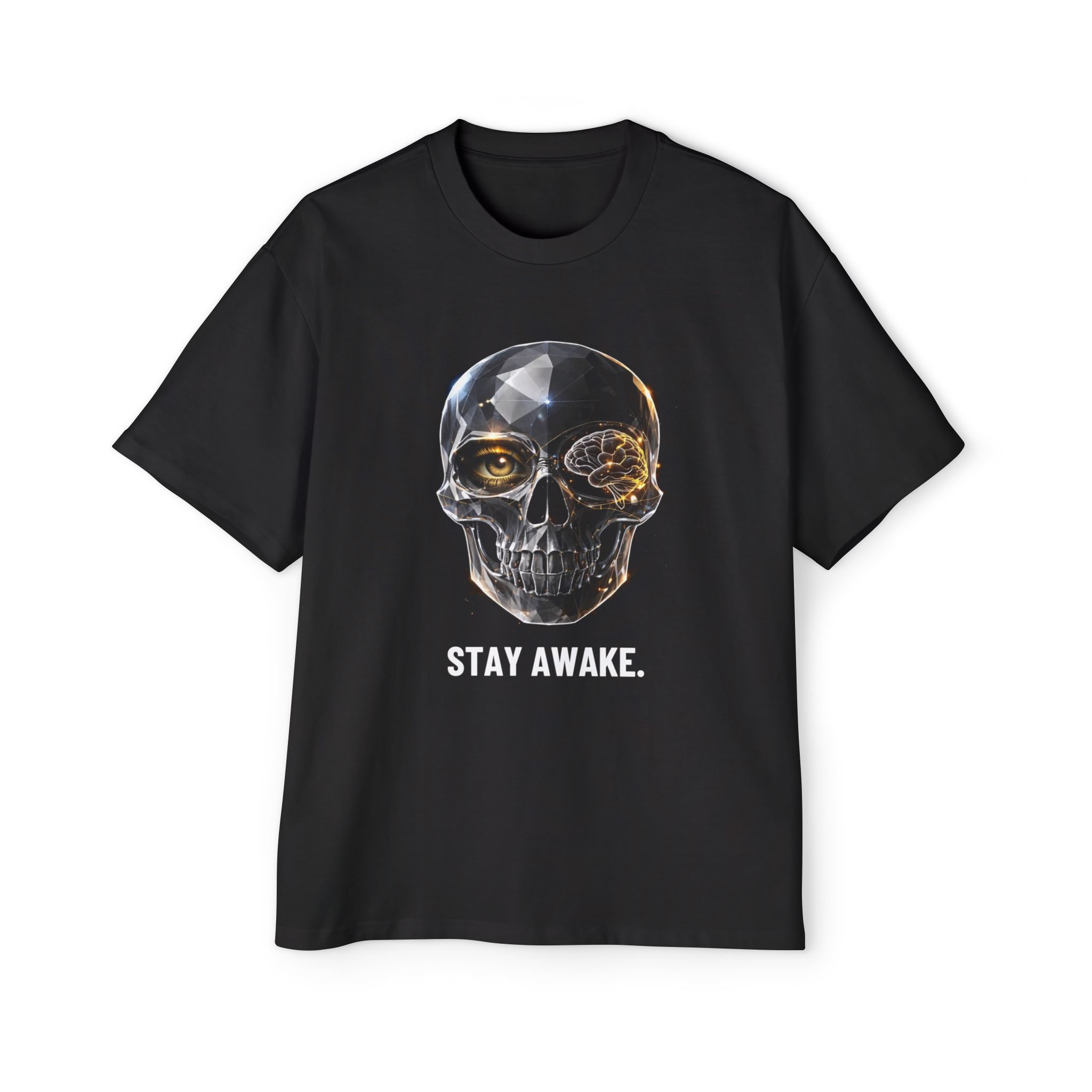 STAY AWAKE. / SKULL_LVL4_5000x5000 - T-shirt oversize
