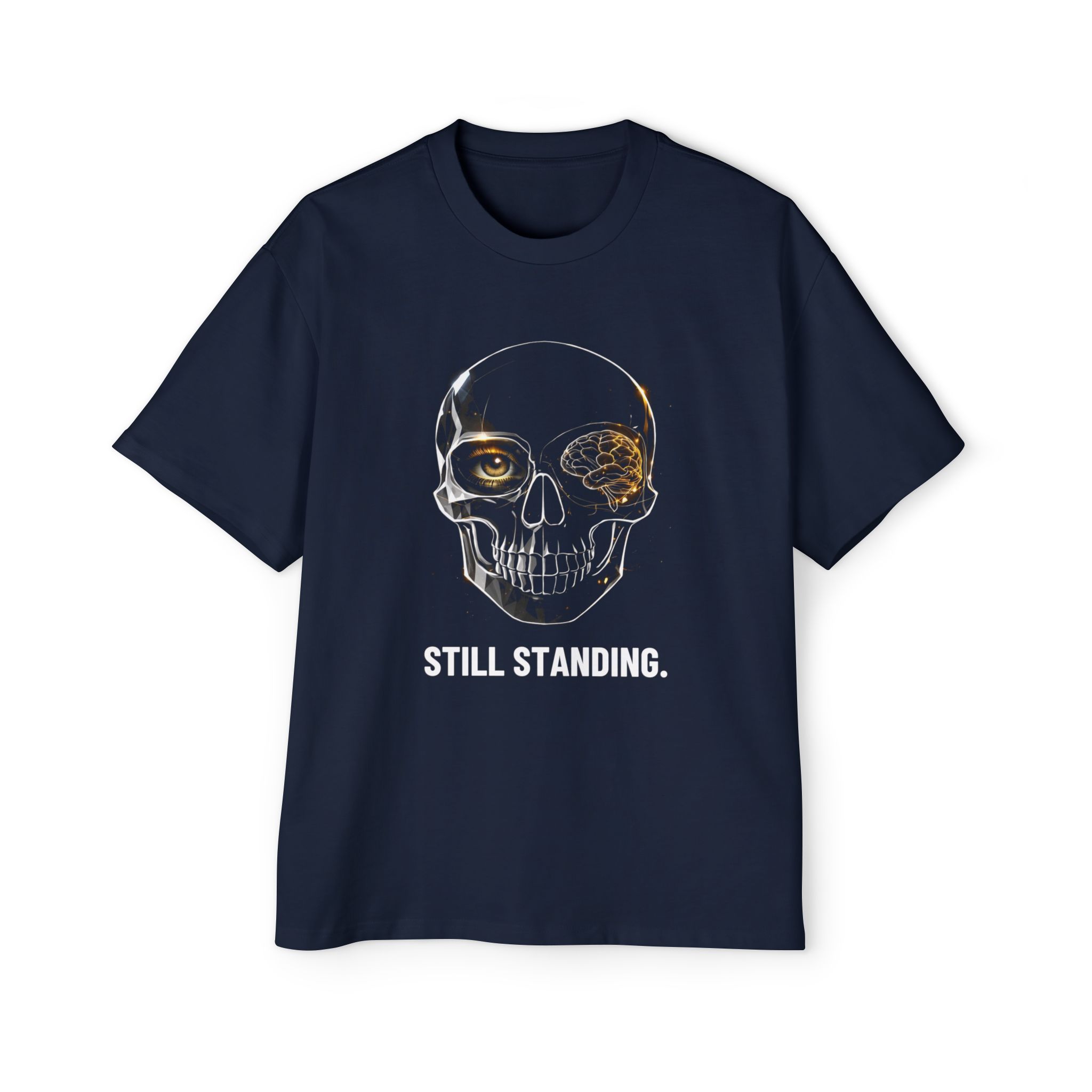 STILL STANDING. / SKULL_LVL3_5000x5000 - T-shirt oversize - Image 9