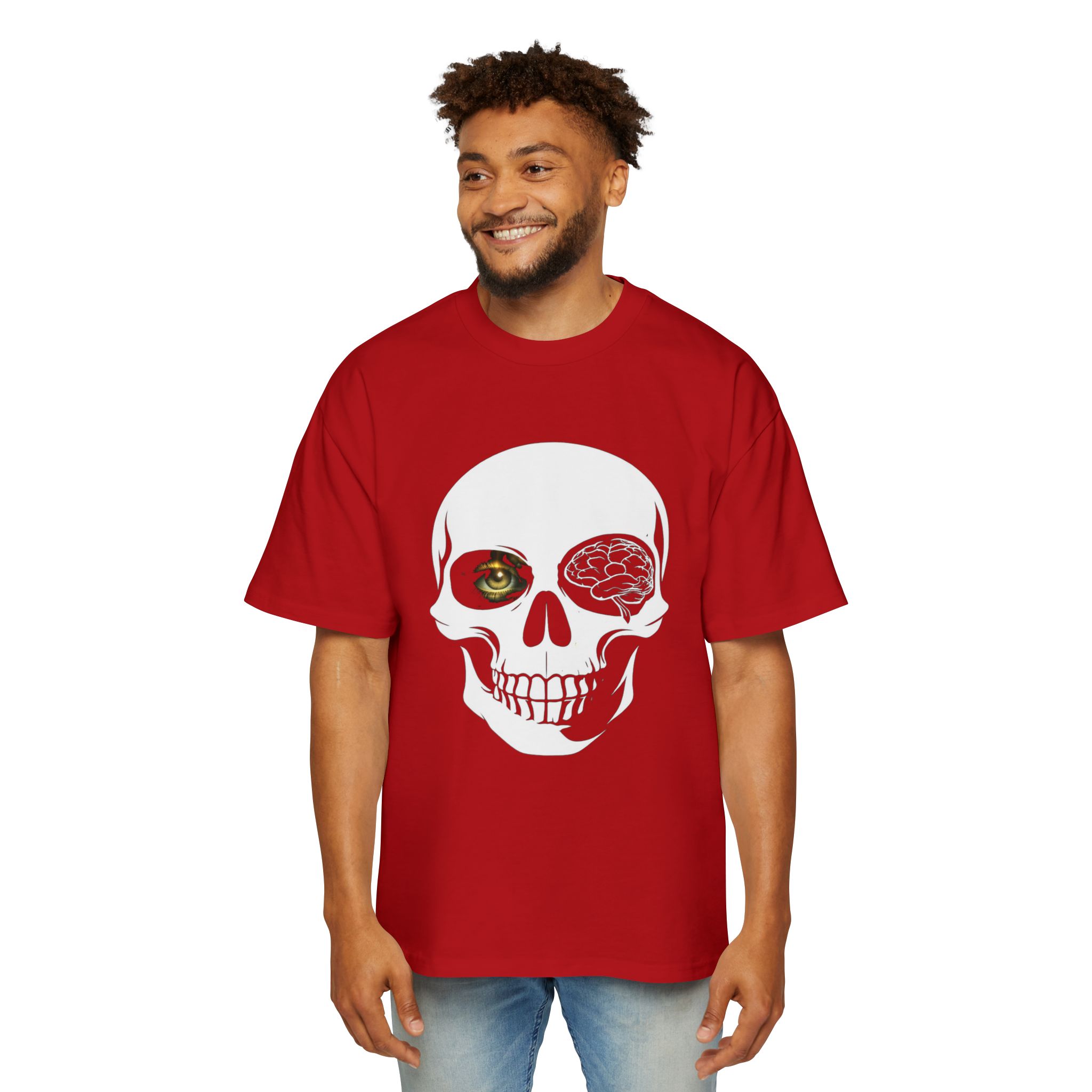 SKULL_LVL2_5000x5000 - T-shirt oversize - Image 7