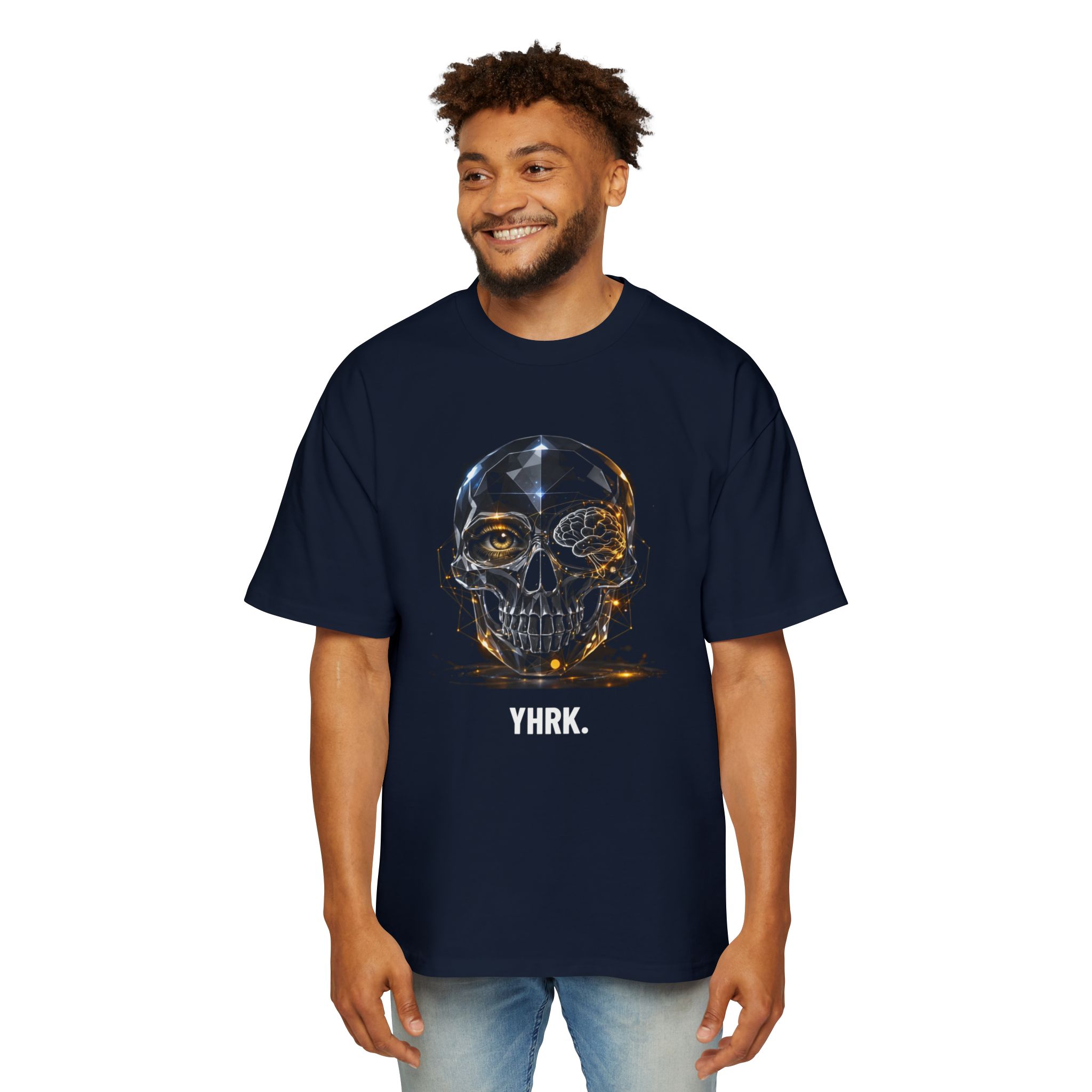 YHRK. / SKULL_LVL5_5000x5000mod - T-shirt oversize - Image 11