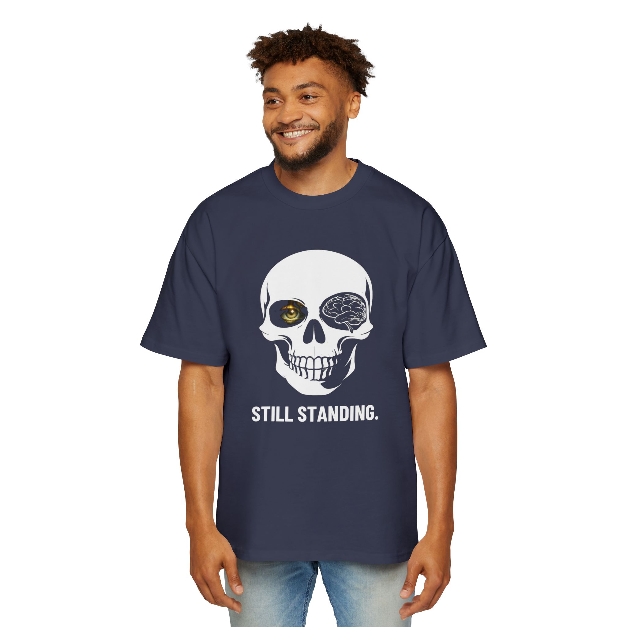STILL STANDING. / SKULL_LVL2_5000x5000 - T-shirt oversize - Image 15