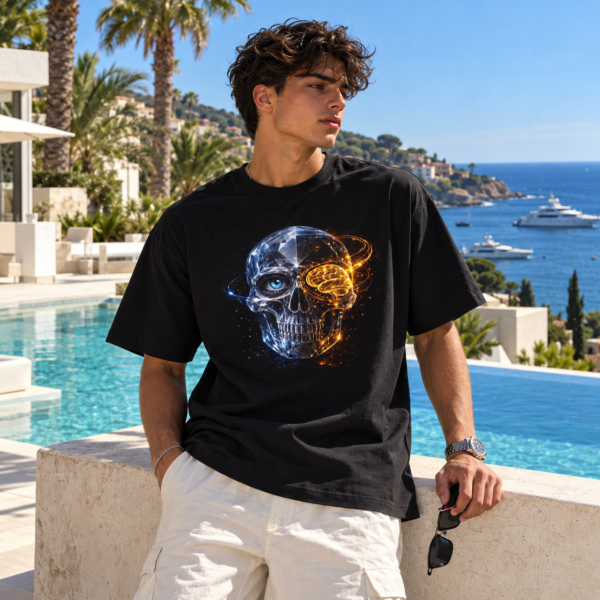 SKULL_LVL6_5000x5000modv3 – T-shirt oversize